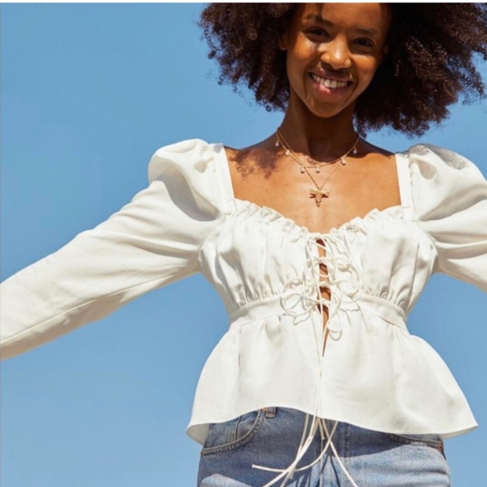 Brock Collection x H&M. Blouse - M